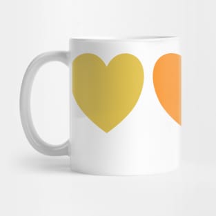 Je T'aime Hearts Mug